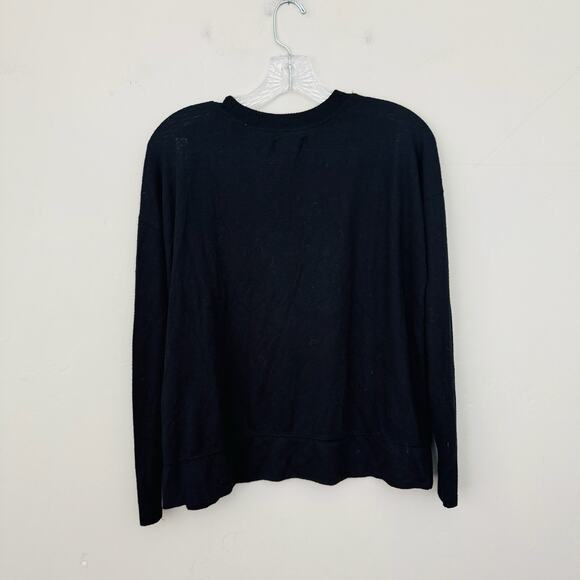 Lucky Brand Black Pullover Thin Sweater Women’s Size S - Picture 6 of 7